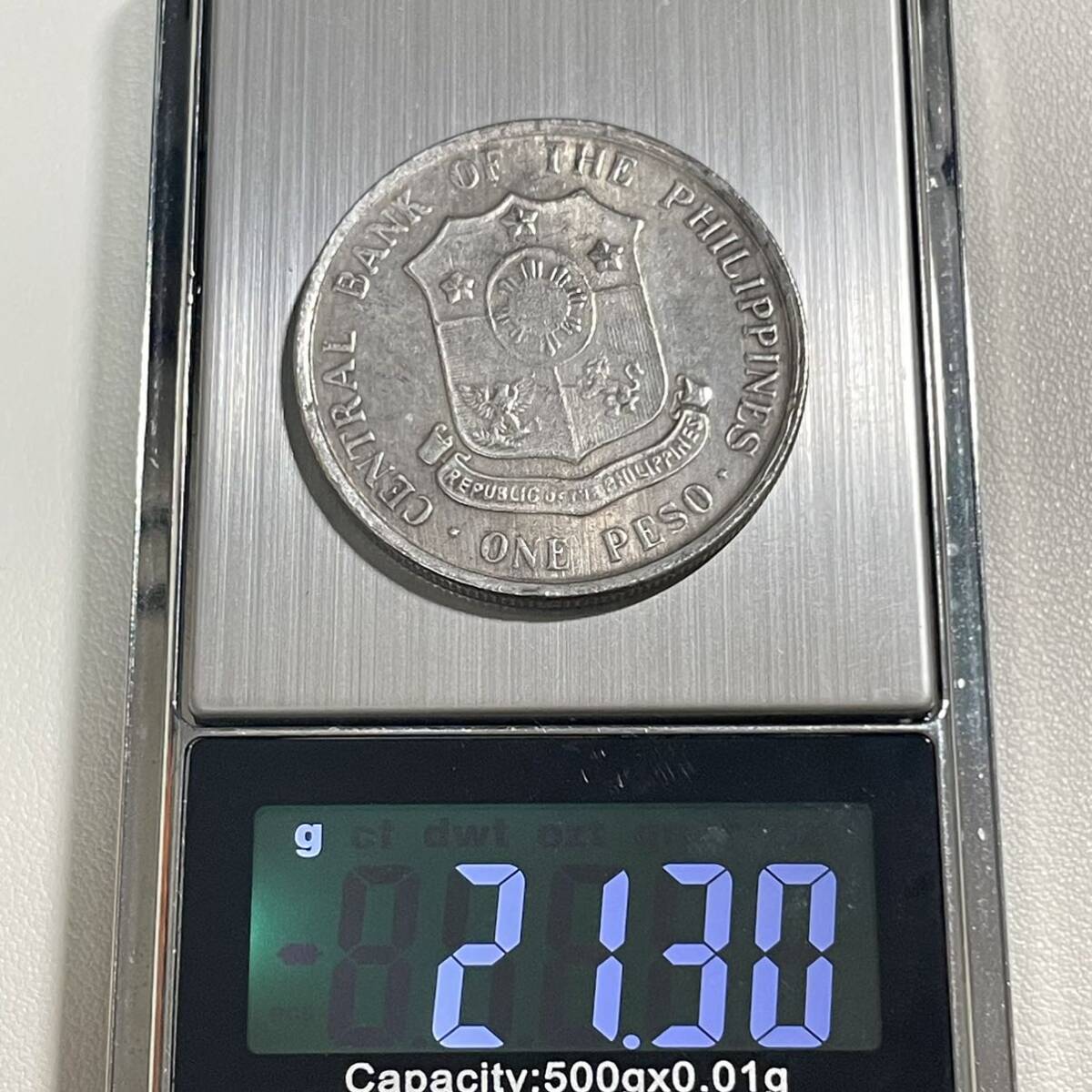 フィリピン 硬貨 古銭 アンドレス・ボニファシオ 1963年 生誕 100 周年記念 「国民的英雄」銘 記念幣 コイン 重21.30g_画像5