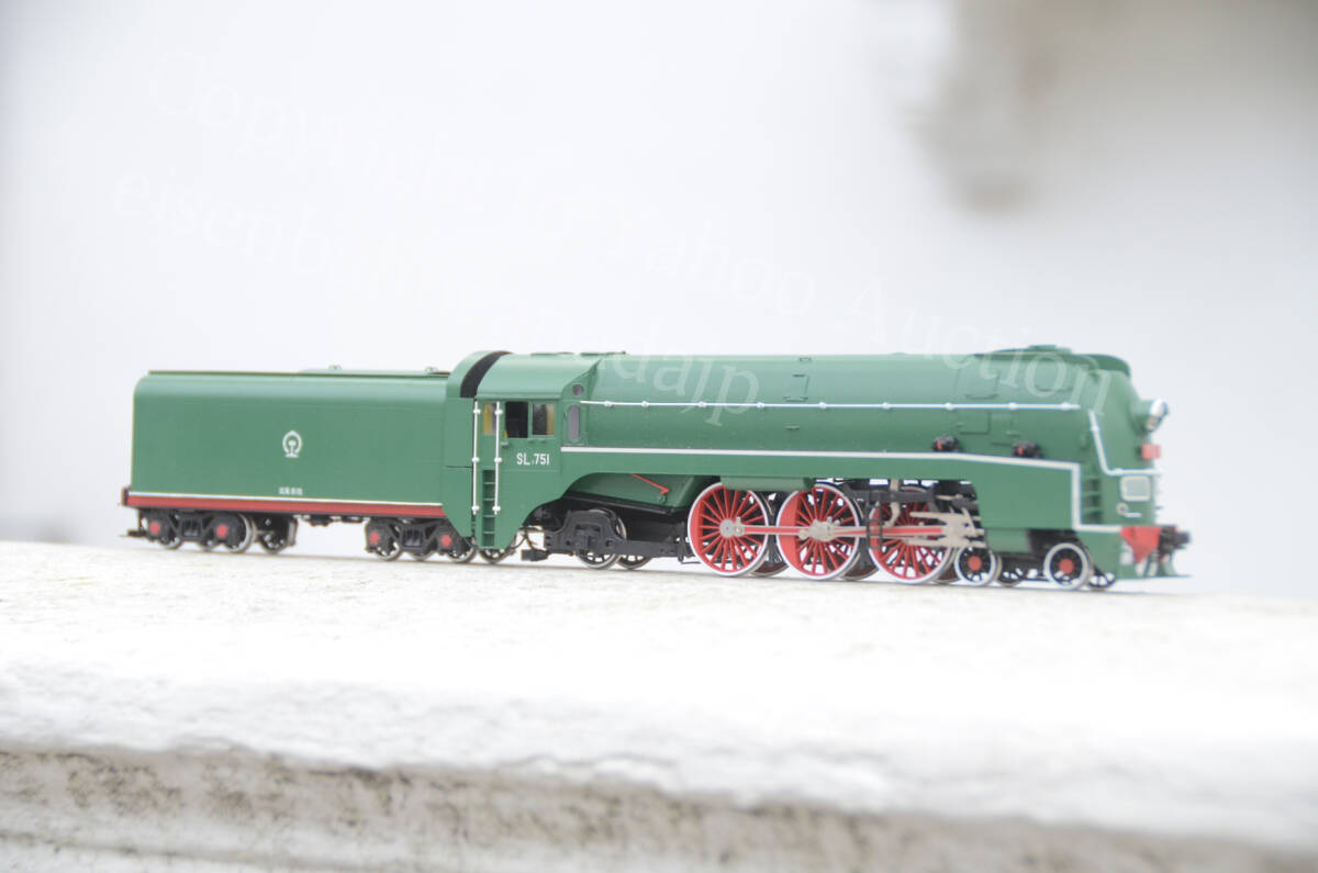 Eisenbahn Canada 中国鉄道SL7 751 緑塗装　流線形蒸気機関車_画像2