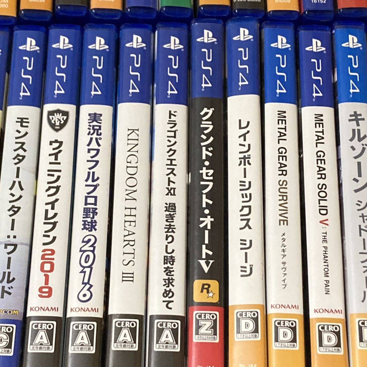 PS4 プレイステーション4 ソフト 40本セット PlayStation4の画像6