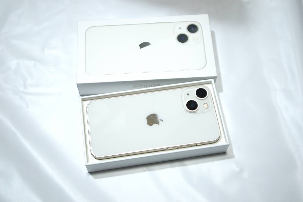 iPhone 13 mini 128GB simフリー 電池・液晶交換済 スターライト