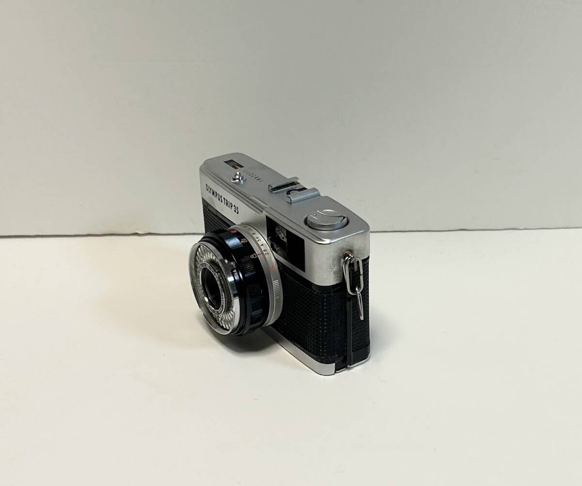 オリンパス OLYMPUS TRIP35 レンジファインダー トリップ35 簡易清掃 動作未確認 【ジャンク扱い】の画像2