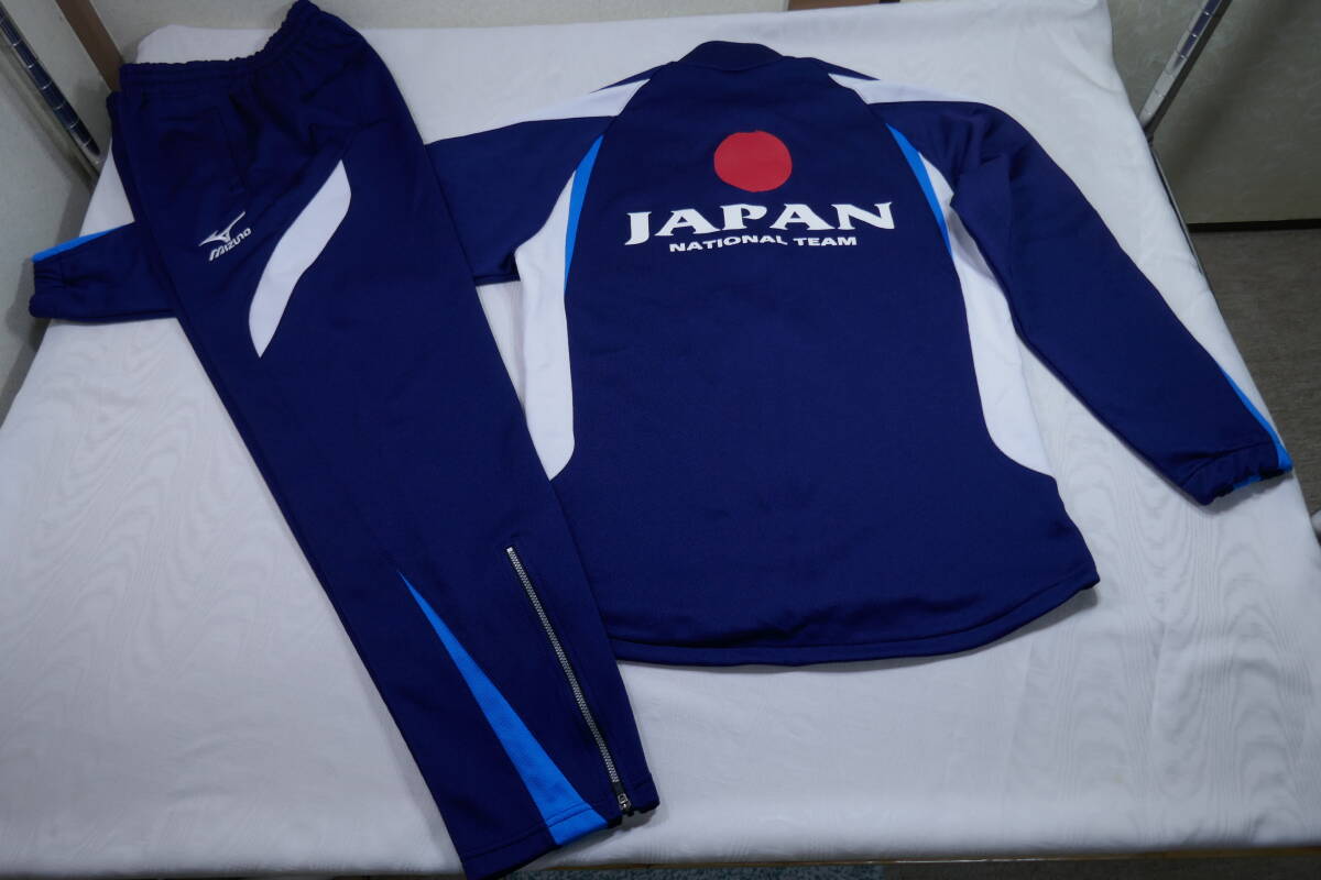 美品　ジャパンナショナルチーム 日本代表　ミズノ MIZUNO　ジャージ　セット 上下　サイズM　_画像2