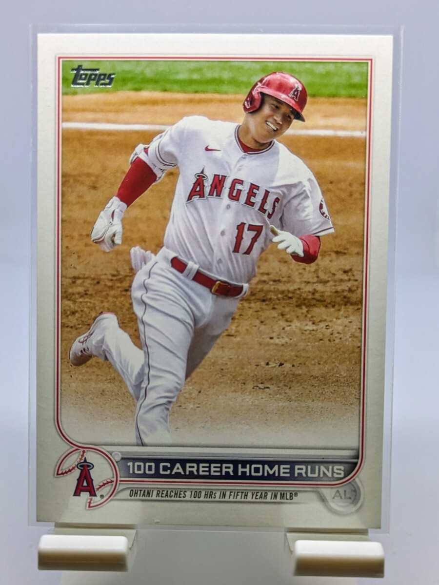 【100円スタート】大谷翔平 - 2022 Topps Update 100 Career Home Runs SHOHEI OHTANI / Angels Dogersの画像1