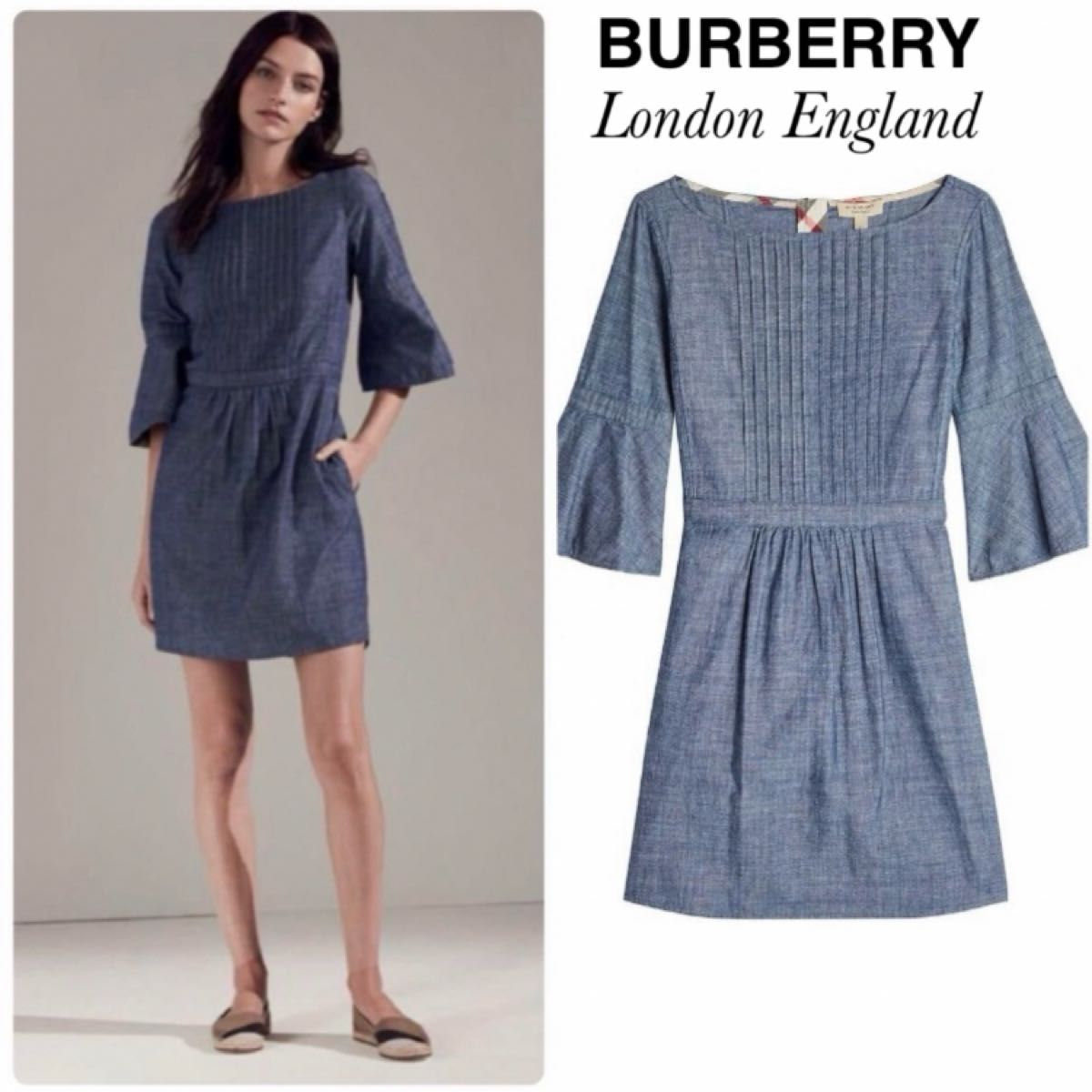 美品】現行タグ BURBERRY LONDON バーバリーロンドン イングランド デニムドレス ワンピース ノバチェック M|Yahoo!フリマ(旧PayPayフリマ) 美品】現行タグ BURBERRY LONDON バーバリーロンドン イングランド デニムドレス ワンピース ノバチェック M|Yahoo!フリマ(旧PayPayフリマ)