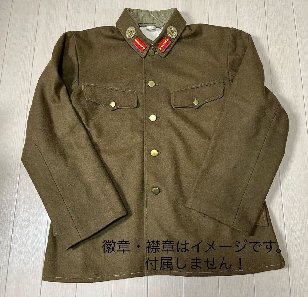 美品 日本陸軍 九八式冬衣袴+帯革 精巧複製の画像1