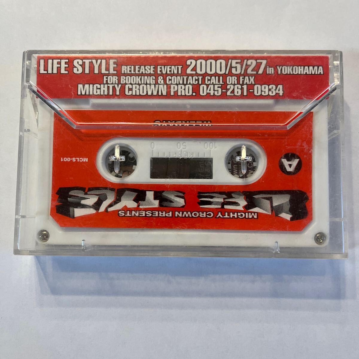  cassette tape MIGHTY CROWN PRESENTS LIFE STYLE / JAPANESE REGGAE / MIX TAPE