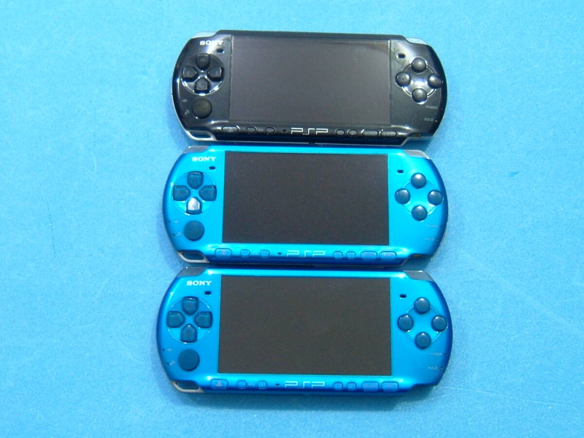 ●PSP3000 本体 3台セット ジャンク_画像1