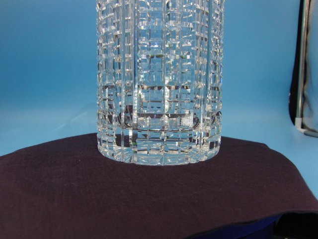 特選品 CD-6 KAGAMI CRYSTAL カガミ クリスタル 花瓶 花入れ 花器 花生け インテリア ガラスの画像7