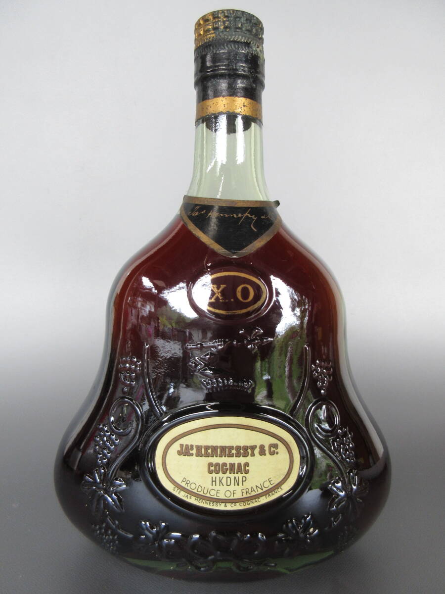 B36 古酒 未開栓【ヘネシー Hennessy XO 金キャップ コニャック ブランデー 700ml 40%】 の画像1