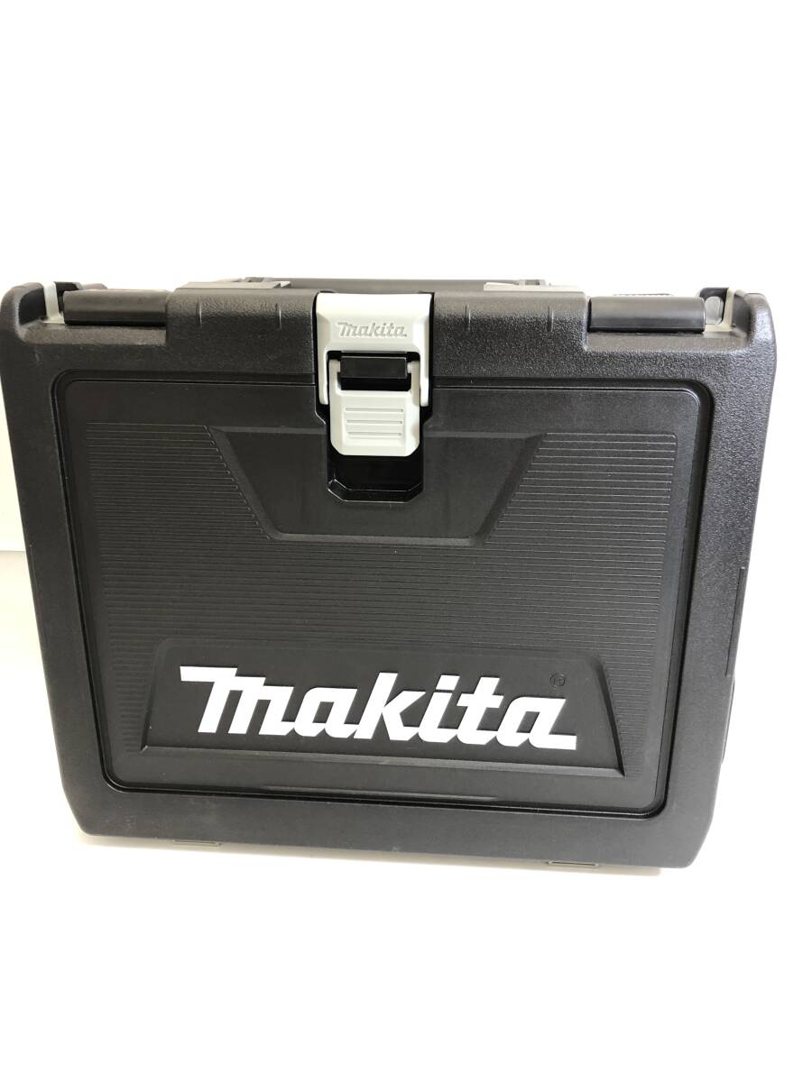 SH240407-02T/ 1円スタート 未使用品 makita マキタ 充電式インパクトドライバ 18V 6.0Ah TD173DRGXB 充電器付 バッテリー2個の画像1