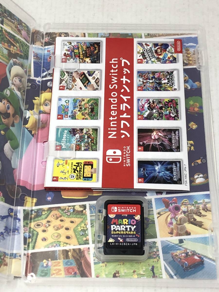 GS240410-08O/ ニンテンドースイッチソフト マリオパーティ スーパースターズ マリパ Mario Party Superstars Nintendo Switch 任天堂の画像3