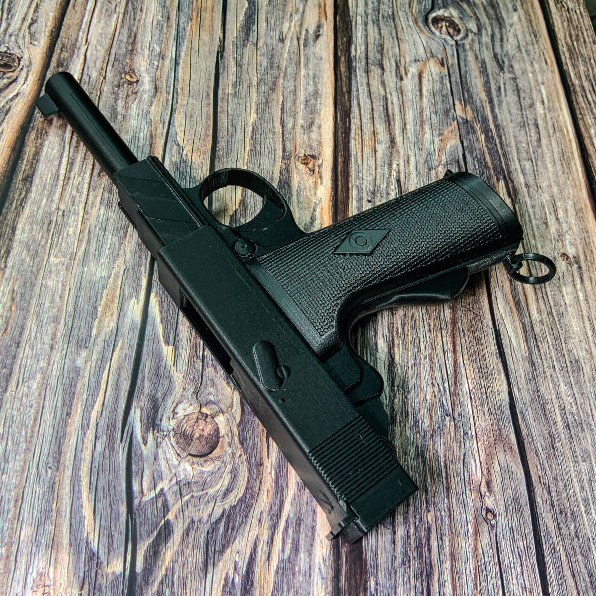 最中庵製 Webley Self-Loading Pistol Mk. 1 樹脂製モデルガン 組立てキットの画像6