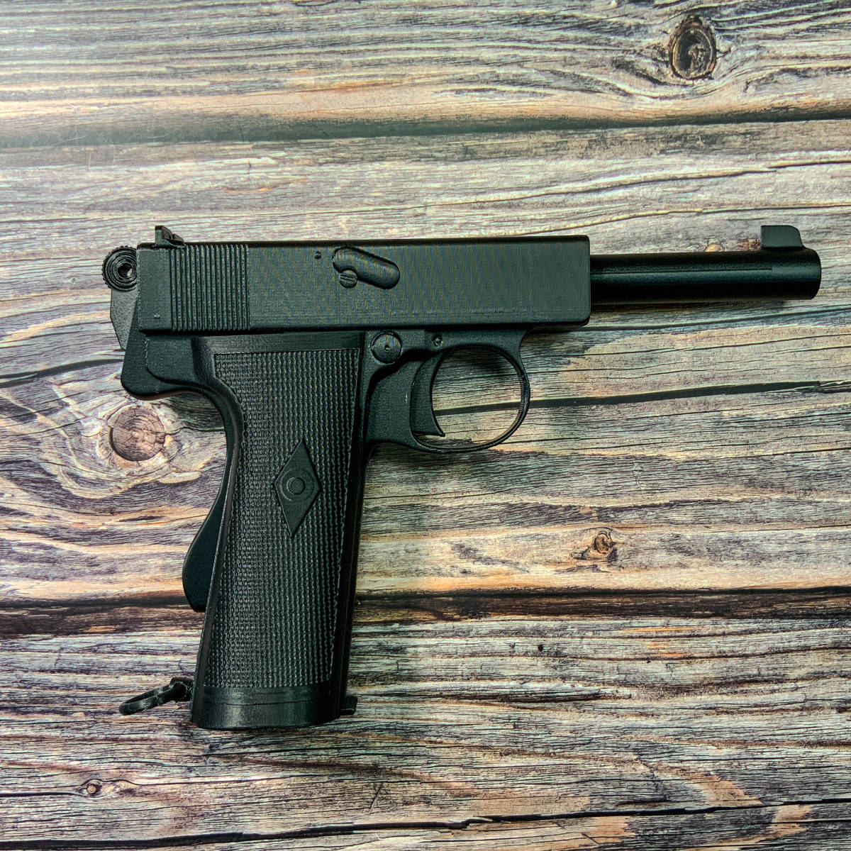 最中庵製 Webley Self-Loading Pistol Mk. 1 樹脂製モデルガン 組立てキットの画像3