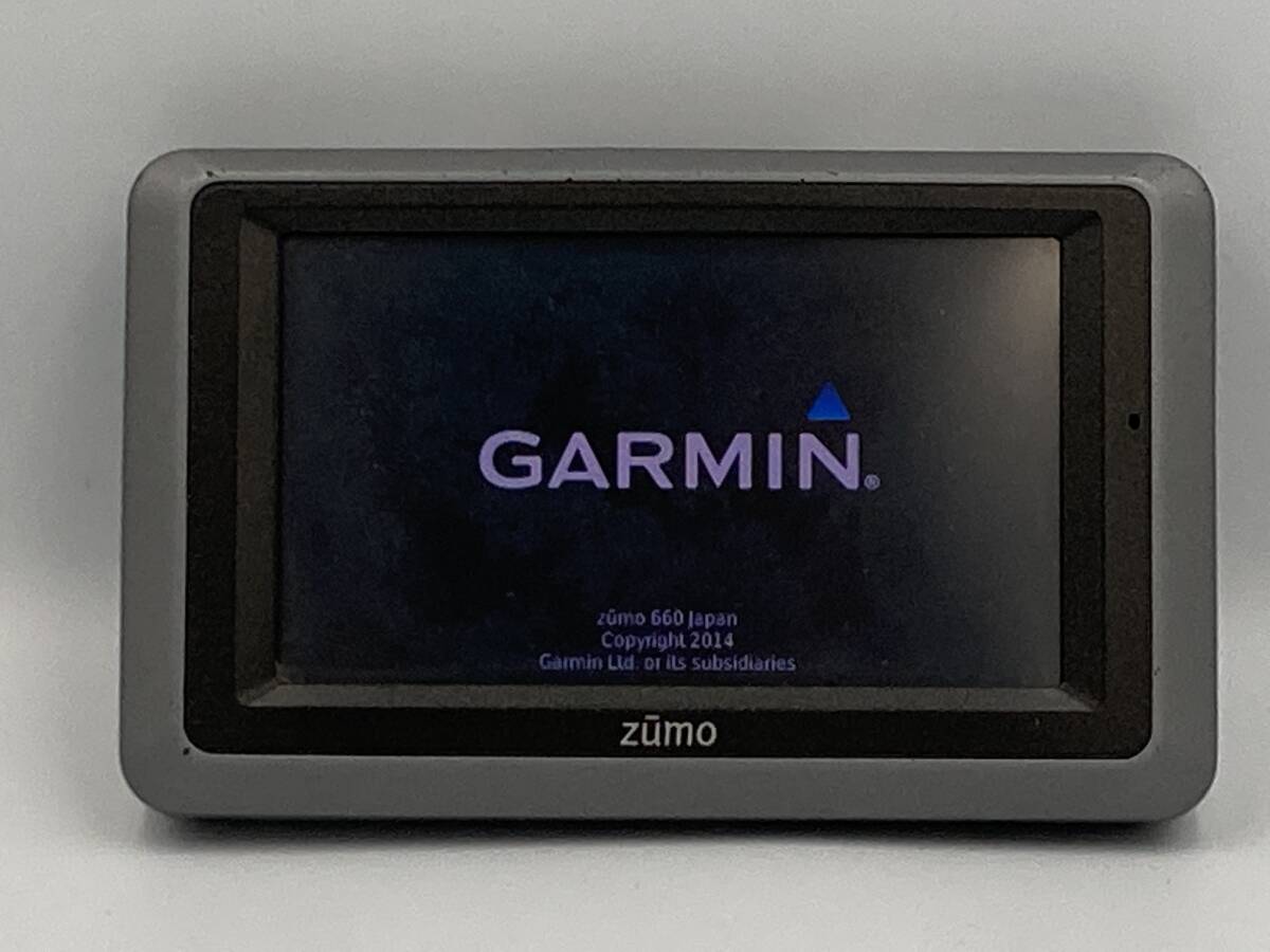 ガーミン GARMIN ZUMO660 バイク用ナビ バイクナビ 動作確認済み!! 程度良好!! バイク ナビゲーション ズーモ660 Gathers M_画像2