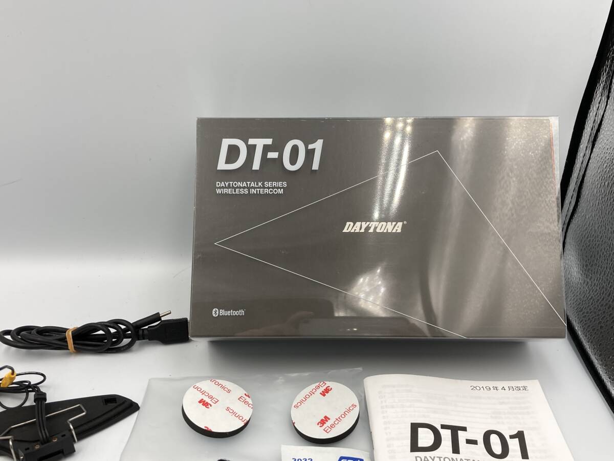 Daytona デイトナ DT-01 Bluetooth ブルートゥース インカム シングルユニット マイク 取説 ＆ 元箱入り 動作確認済み!! 程度良好!! DT 01_画像4