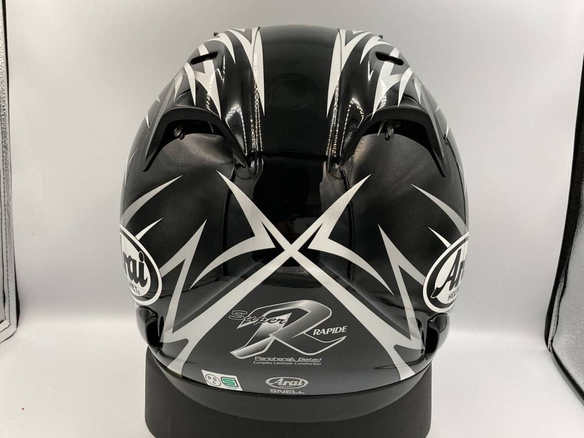 Arai アライ RAPIDE SR ラパイド SR Stella ステラ フルフェイスヘルメット XLサイズ ラパイドスーパーR 程度良好 スーパー ラパイド_画像6