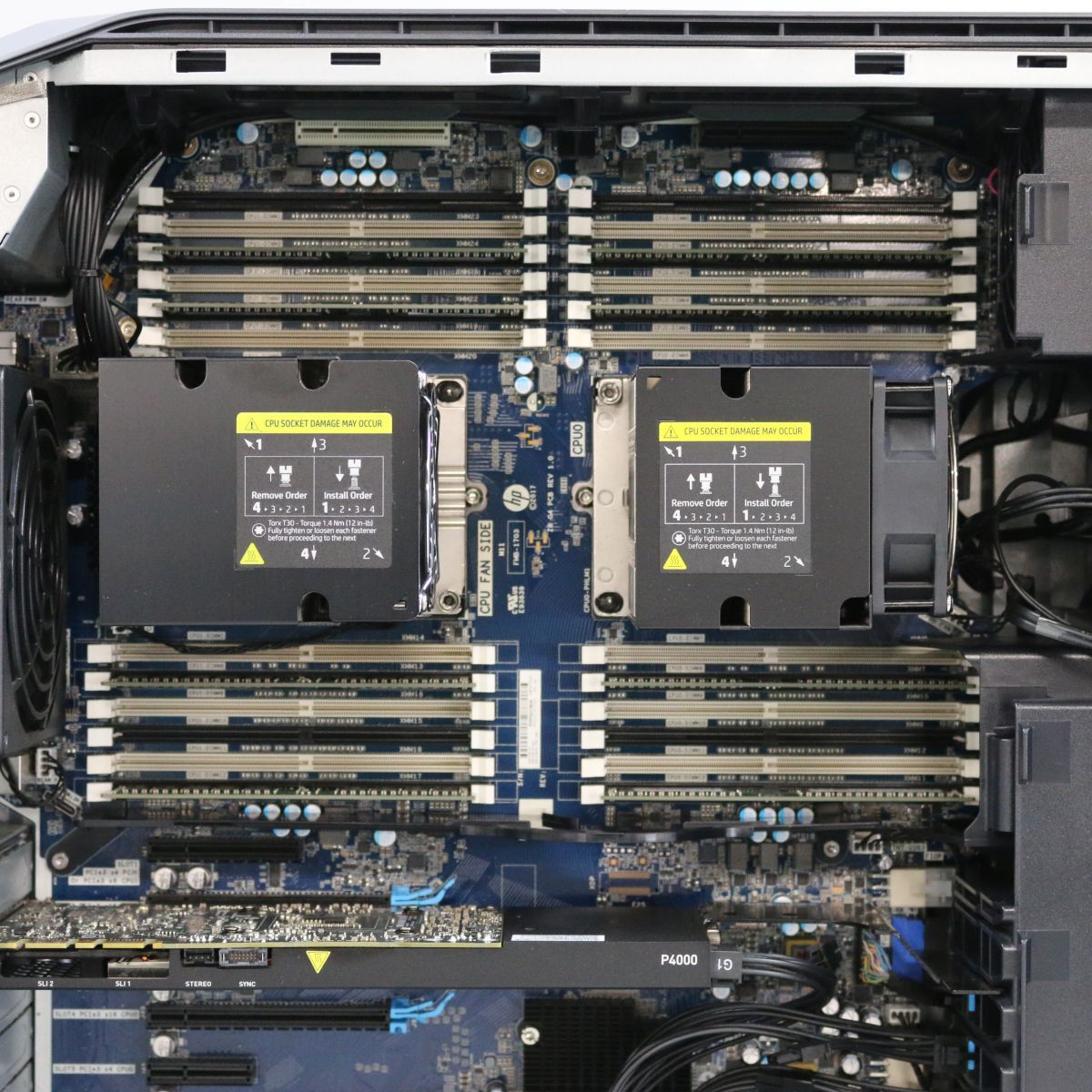 1円スタート HP Z8 G4 Workstation (Xeon Gold 6136×2基/メモリ128GB/SSD512GB+HDD1TB/Quadro P4000/Win11 Pro for WS)の画像5