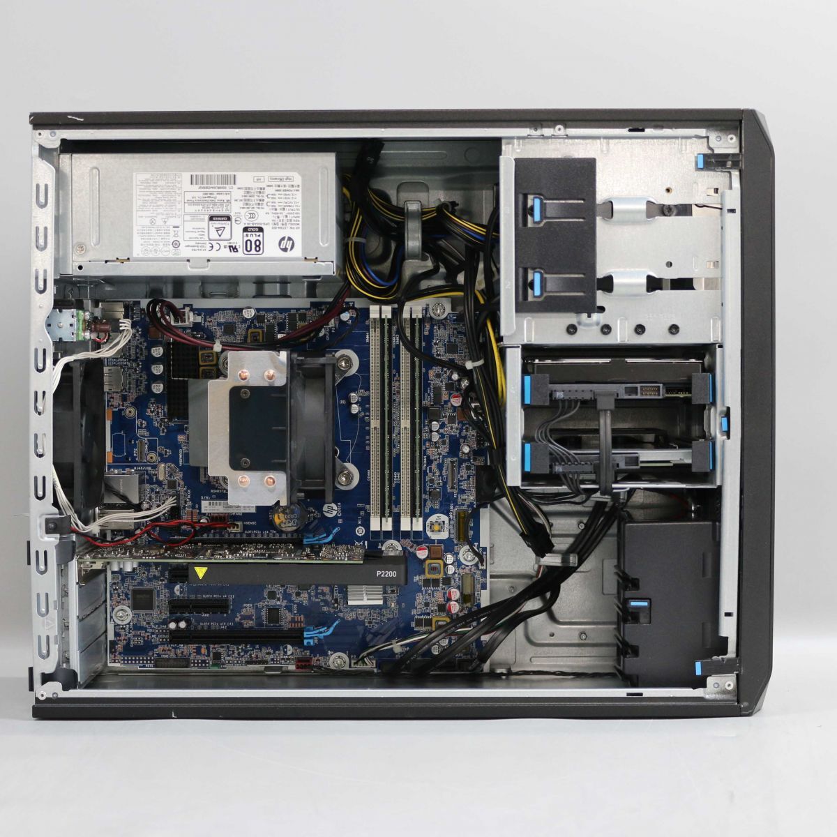 1円スタート HP Z2 Tower G4 Workstation (Xeon E-2124G/メモリ32GB/SSD256GB+HDD1TB/Quadro P2200/Win 11 Pro for WS)の画像3