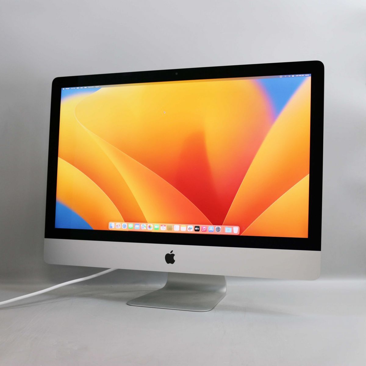 1円スタート Apple iMac (Retina 5K, 27インチ, 2019) (Core i5-8500/メモリ32GB/SSD28GB+HDD1TB(Fusion Drive)/macOS 13)