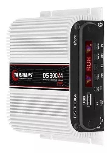 Taramps DS300x4 デジタル プレーヤーアンプ 4 チャンネル 2Ω　カースピーカー カーオーディオ カーステレオ 外向き 重低音_画像3