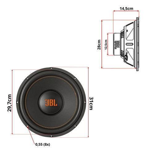 2個セットJBL 12SWMS350 サブウーファー 12インチ 350WRMS カーオーディオ カースピーカー カーステレオ 外向き 重低音_画像7