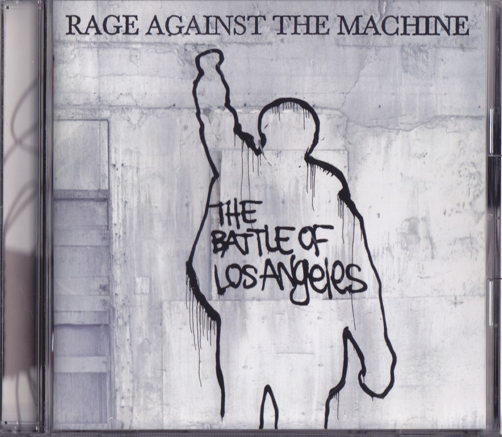  Ray ji*age instrument * The * машина / RAGE AGAINST THE MACHINE / Battle *ob* Los Angeles / б/у CD!!69420/C