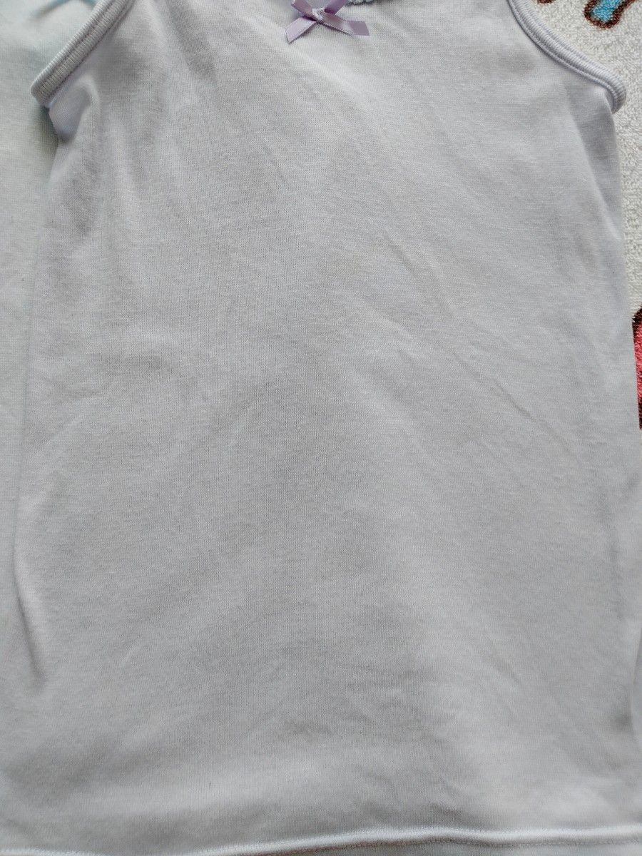 肌着3枚半袖シャツインナーシャツ子供服ベビー服110まとめ売りインナーウエア幼稚園保育園キャミソールタンクトップ女の子