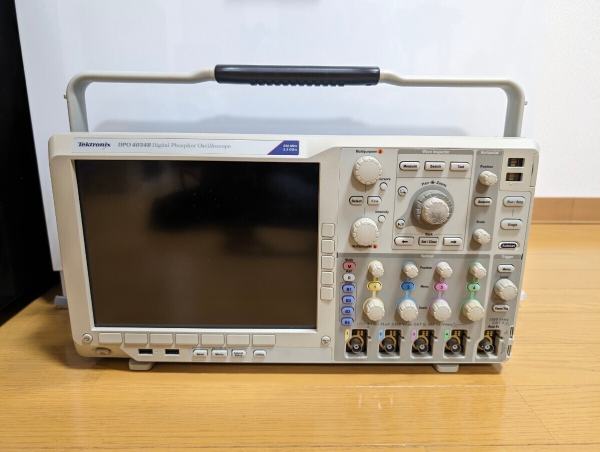 Tektronix オシロスコープ DPO4034B (350 MHz, 2.5 GS/s)の画像1