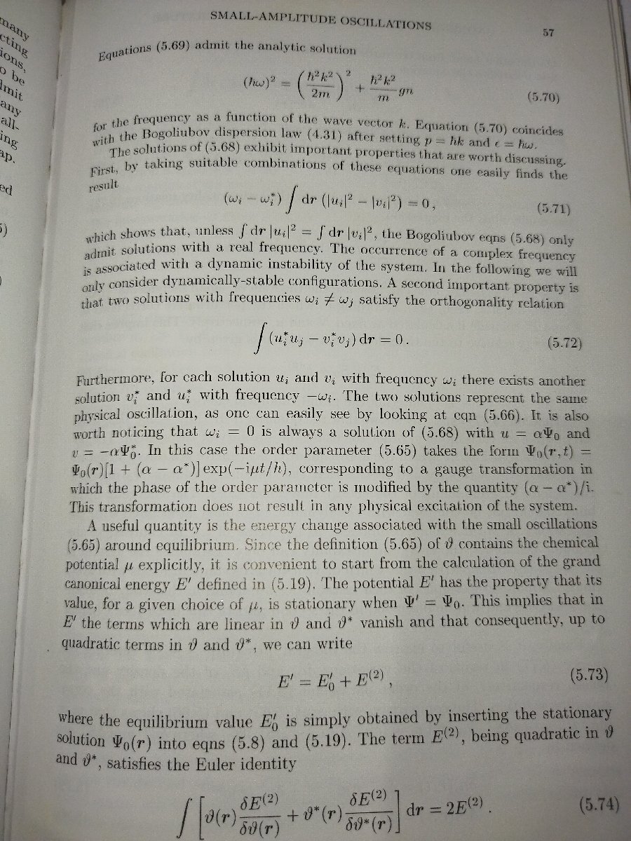 Bose-Einstein Condensation　ボース・アインシュタイン凝縮　洋書/英語/物理学/【ac03f】_画像6