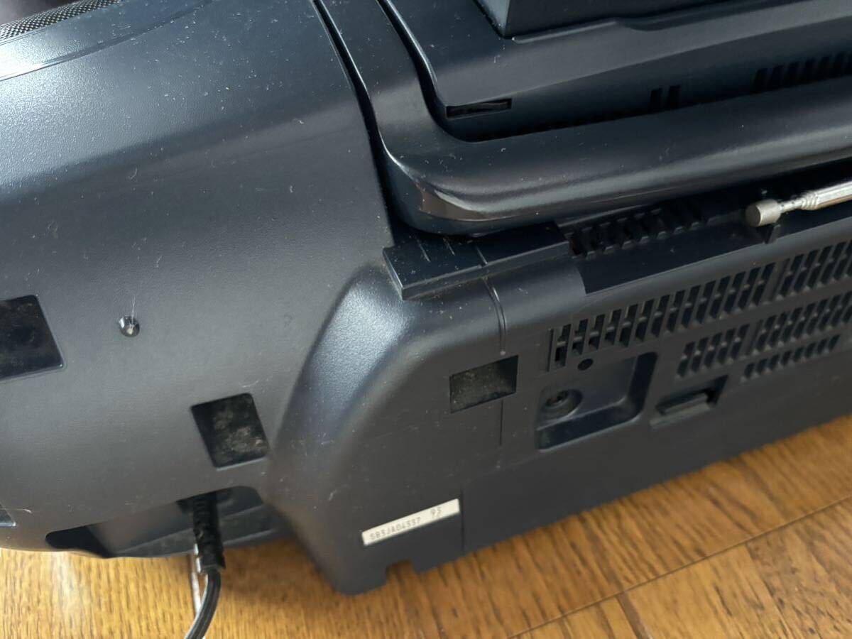 【動作確認済】RX-DT95 Panasonic ポータブルステレオCDシステム コブラトップ CDラジカセ の画像6