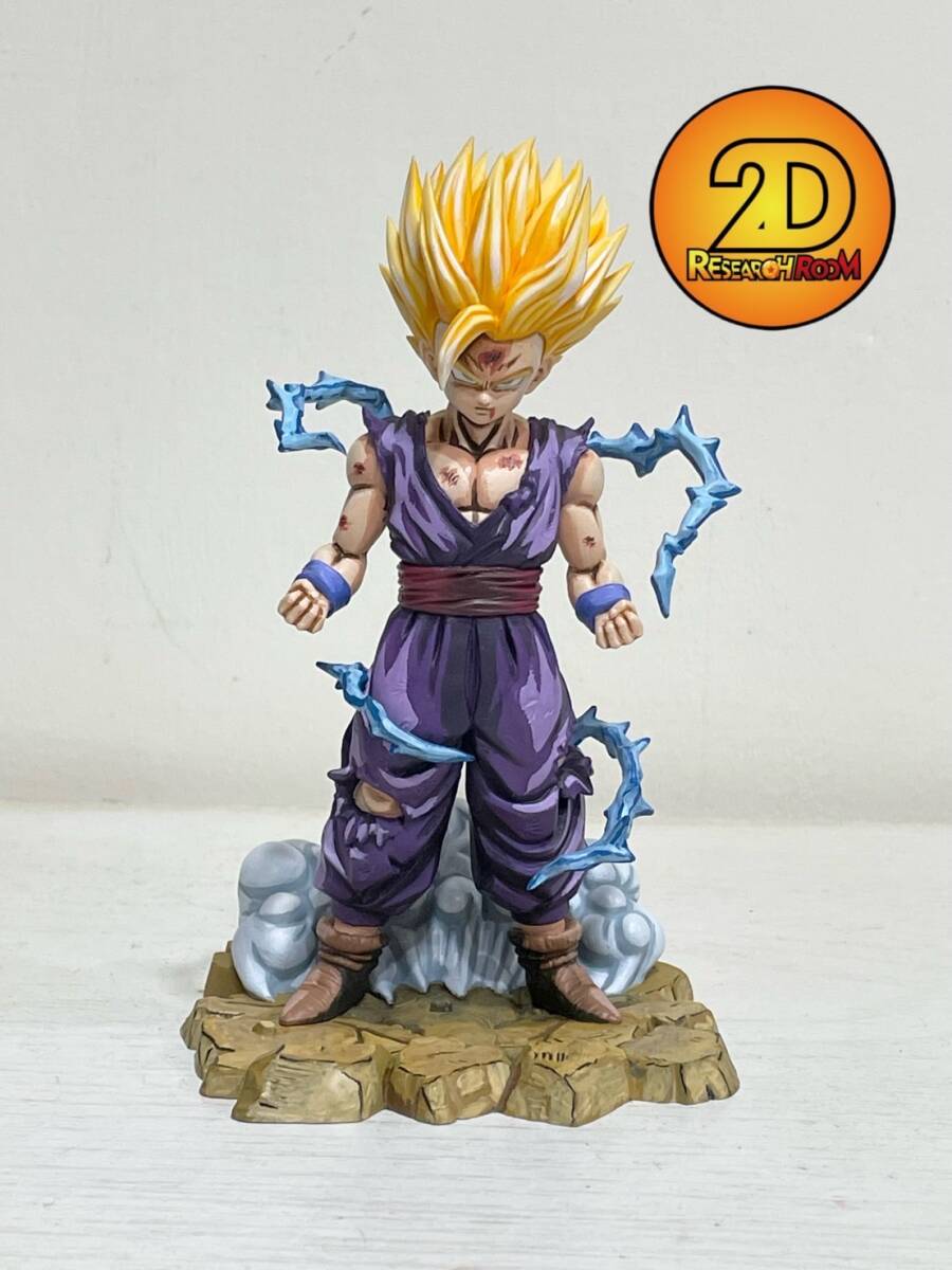 ドラゴンボールZ History Box vol.10超サイヤ人孫悟飯フィギュア リペイント 二次元彩色の画像1