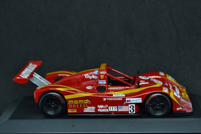 MINICHAMPS 1/43 Ferrari 333SP Le Mans 1997 Moretti Racing Moretti/Theys ミニチャンプス フェラーリ ル・マン 24時間 絶版 希少 レアの画像5