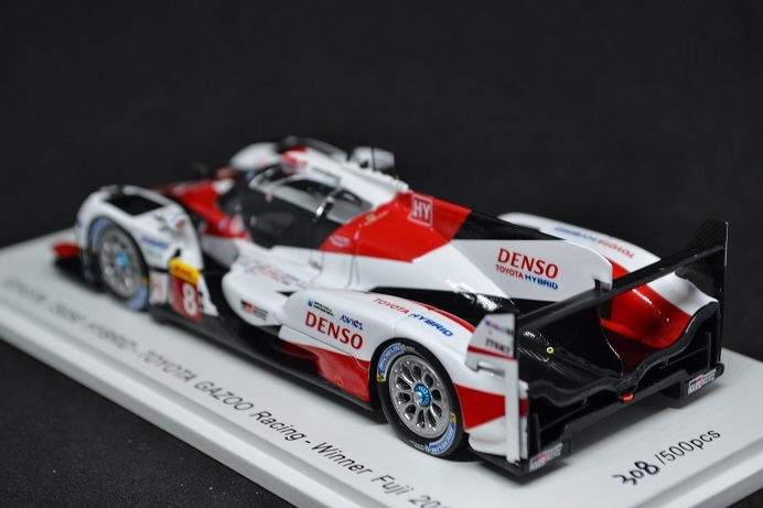 SPARK 1/43 TOYOTA TS050 HYBRID - TOYOTA GAZOO Racing - Winner Fuji 2017 #8 スパーク トヨタ WEC 富士 優勝 中嶋 一貴 絶版 希少 レア_画像3