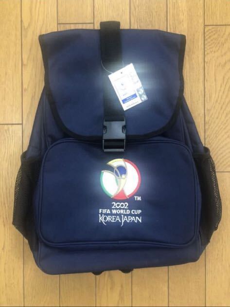 ☆新品　未使用　タグ付☆ 2002 FIFA WORLD CUP KOREA JAPAN ワールドカップ　デイパック　サイズ41×30×18センチ_画像1