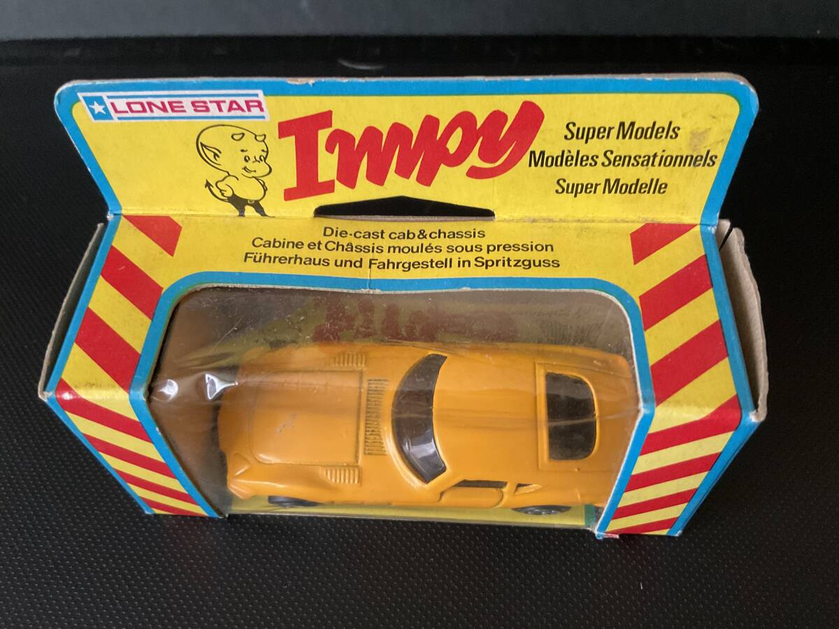 1976年 イギリス製 ロンスター IMPY トヨタ2000GT 黄色  1/64ミニカーの画像2