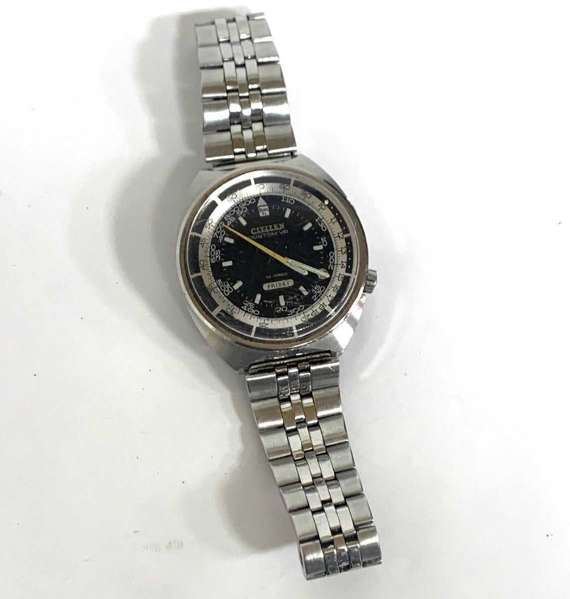 □【中古品】3-20 CITIZEN CUSTOM V2 デイデイト 23石 jewels 00304108 シチズン カスタム 自動巻 動作確認済み□埼玉戸田店の画像2