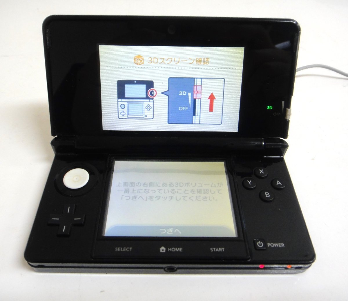  Takasaki shop [ secondhand goods ]4-18 nintendo Nintendo nintendo 3DS ctr-001 body only simple operation verification ending the first period . ending 