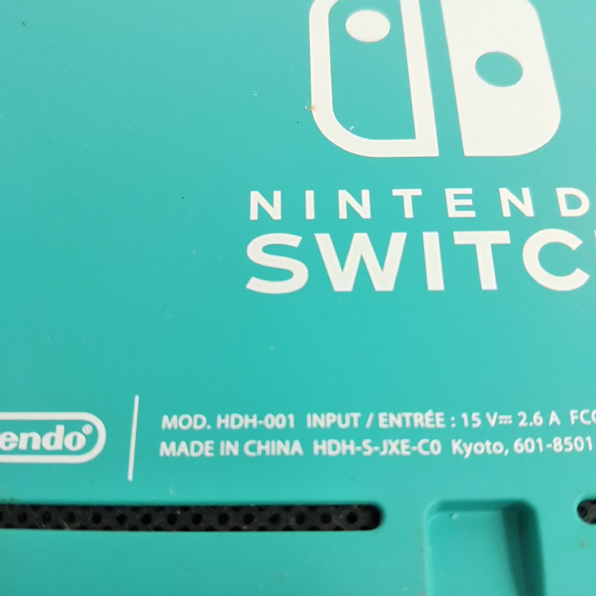 * electrification verification & the first period . ending NINTENDO SWITCH HDH-001 body Nintendo switch soft cover attaching * Saitama Toda shop 
