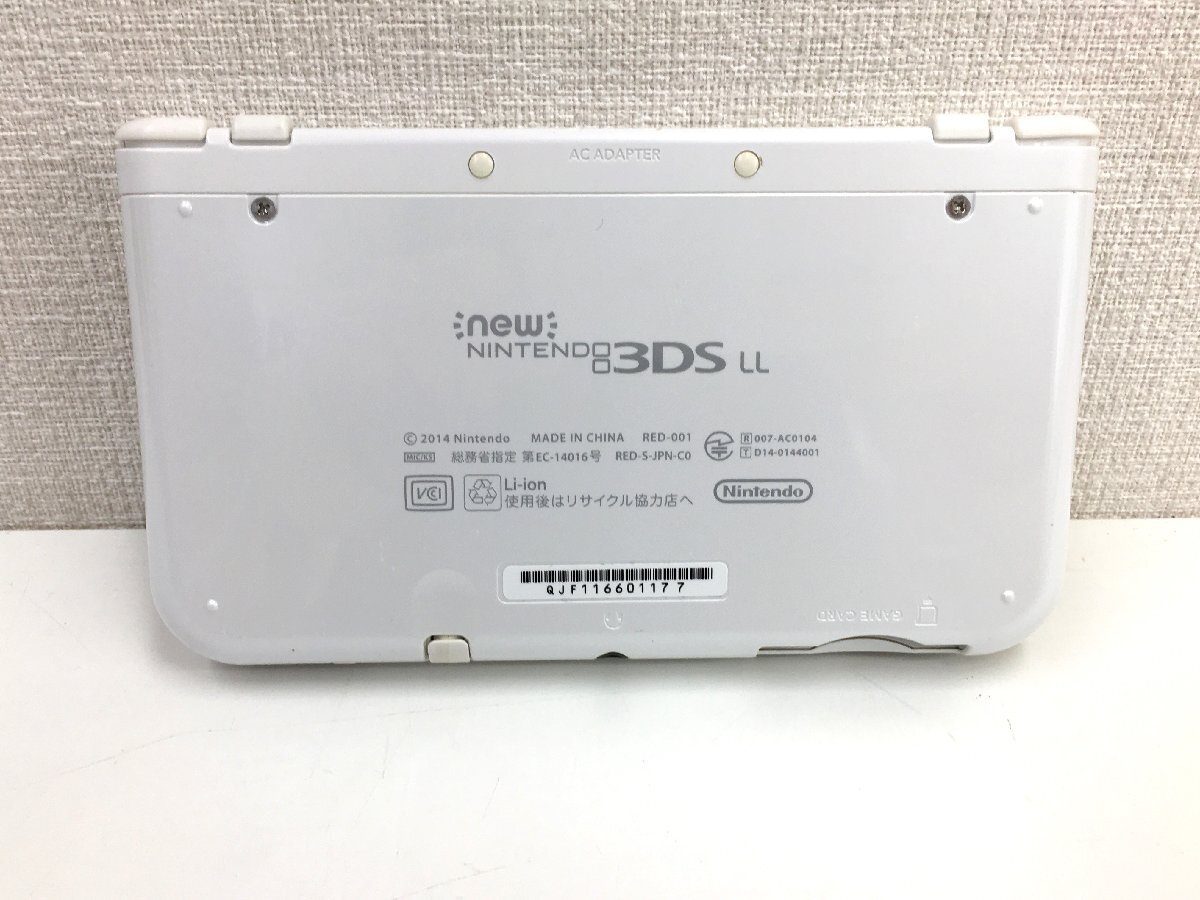 ^ 2 . магазин ^[ б/у товар ]4-33 nintendo Nintendo New Nintendo 3DSLL RED-001 корпус только электризация / первый период . завершено белый 