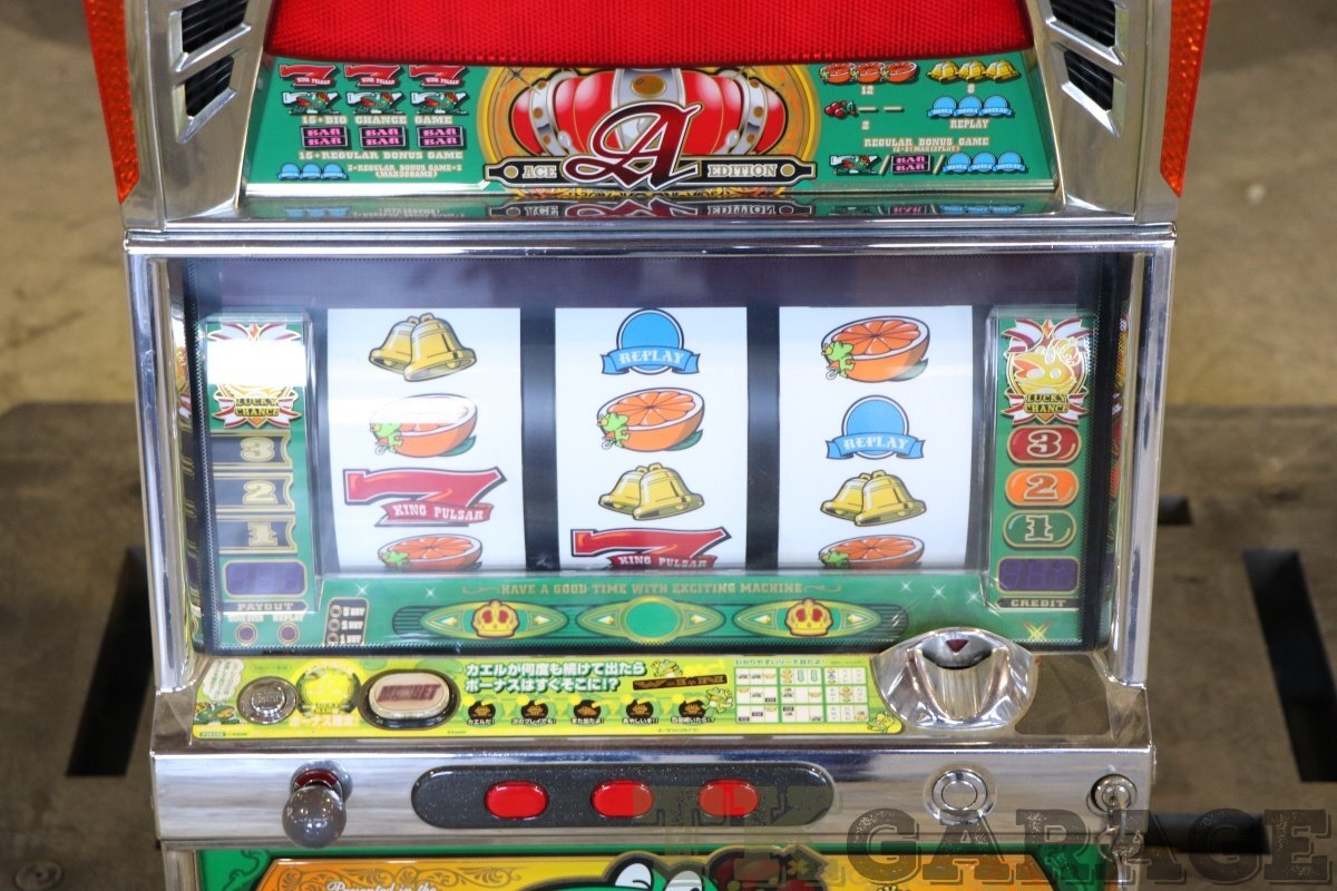 1900081001 slot machine mountain . King Pulsar Ace 4 serial number present condition goods Junk TKGARAGE U
