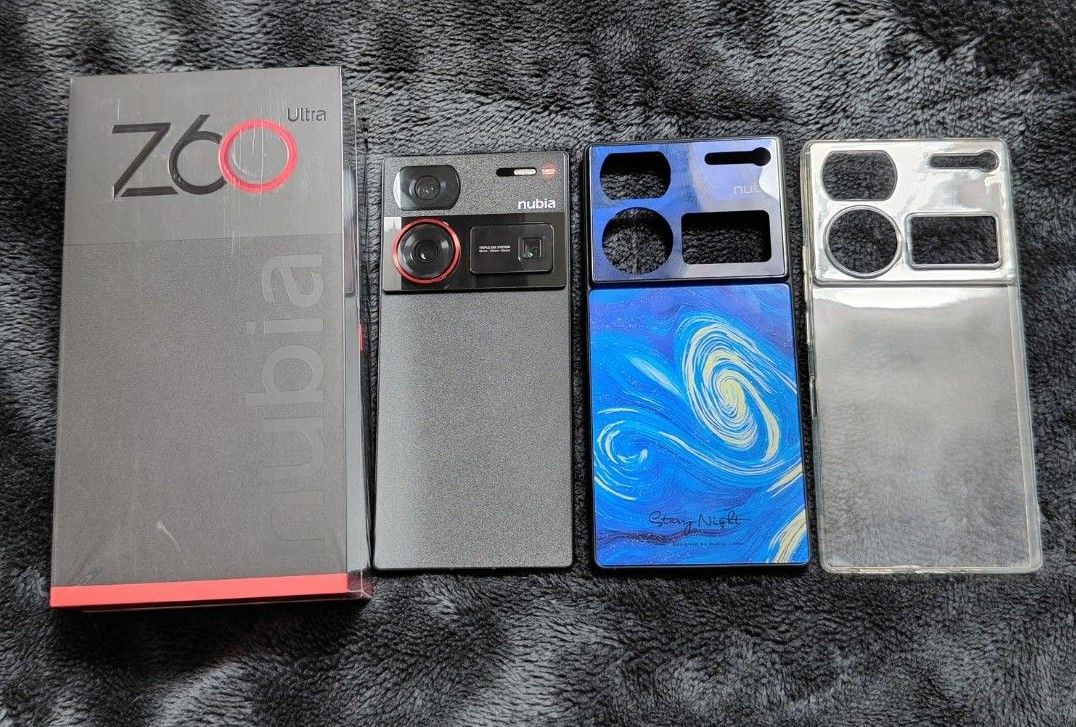 nubia Z60 Ultra 12GB/256GB ブラック グローバル版 極美品 nubia Z60 Ultra 12GB/256GB ブラック グローバル版 極美品