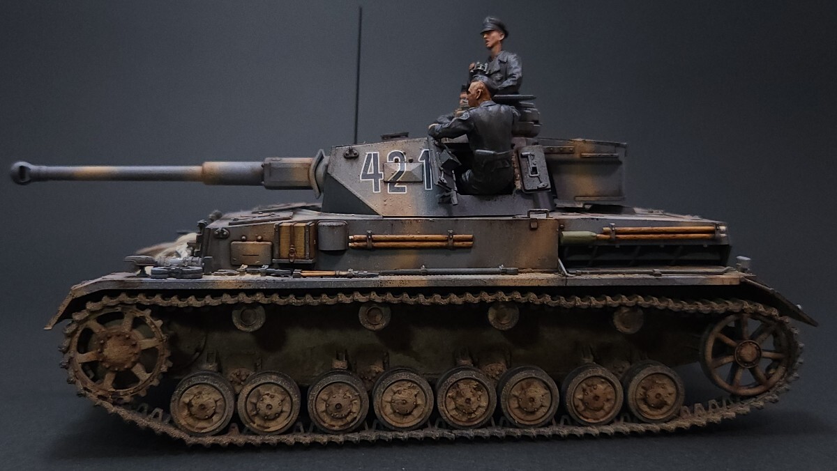 1/35 ドイツ IV号戦車G型 初期生産車 完成品の画像2