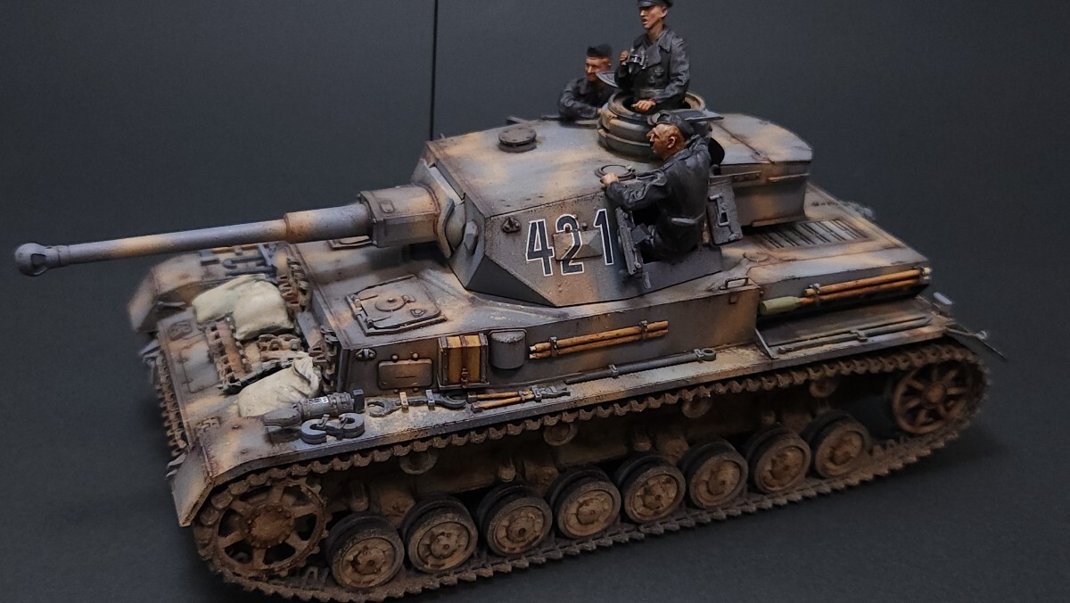 1/35 ドイツ IV号戦車G型 初期生産車 完成品の画像8