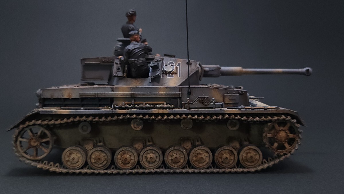 1/35 ドイツ IV号戦車G型 初期生産車 完成品の画像4