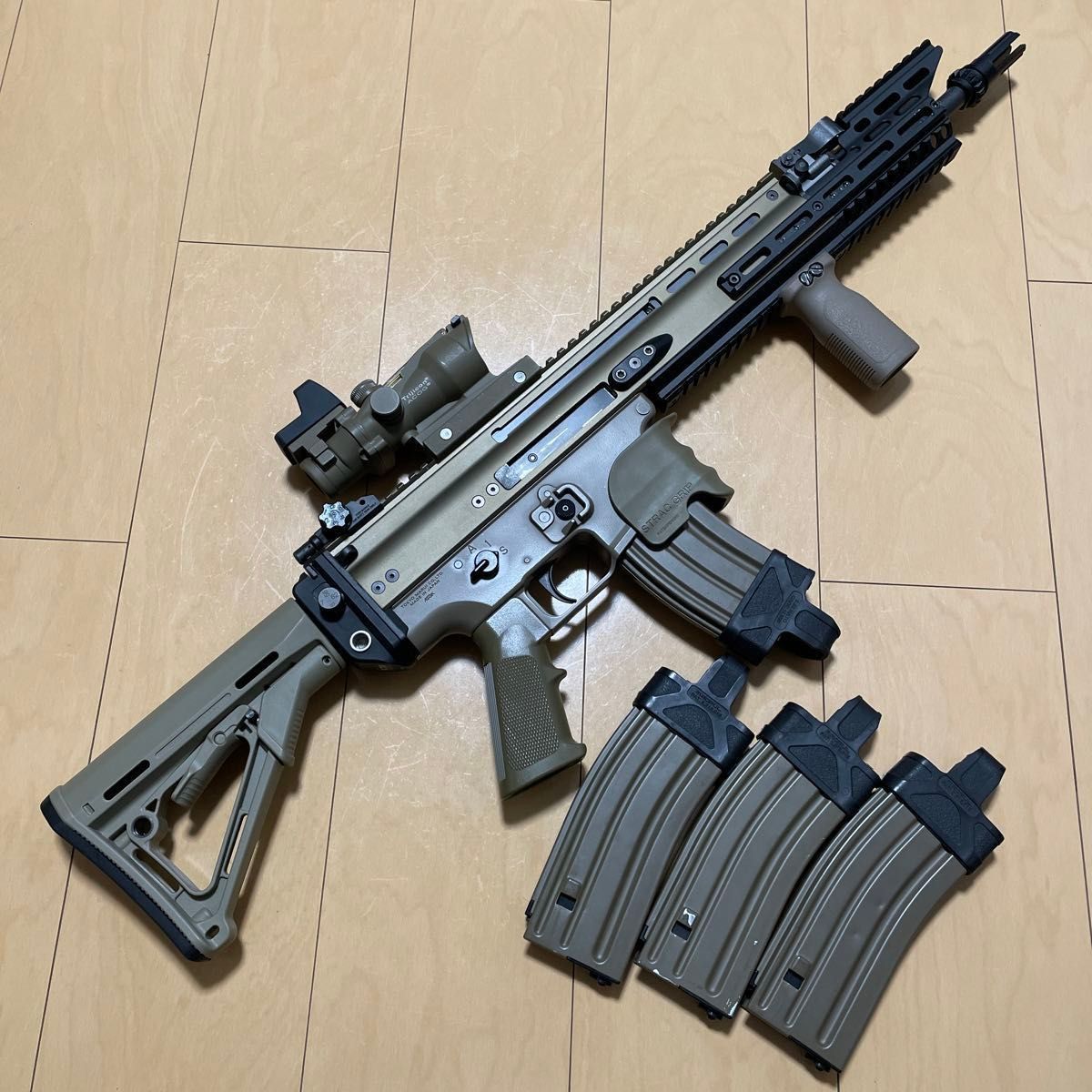 東京マルイ 次世代電動ガンSCAR-L CQCベースカスタムセット 東京マルイ 次世代電動ガンSCAR-L CQCベースカスタムセット