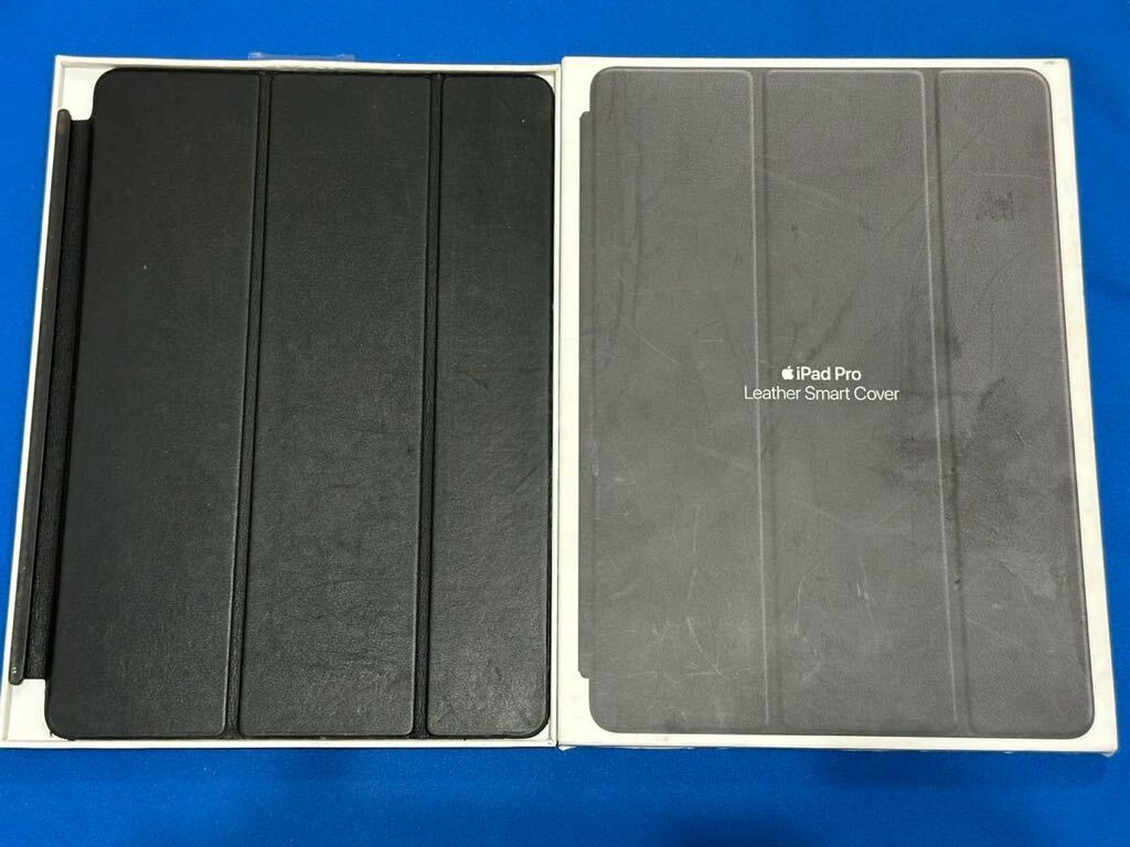 Apple アップル iPad Pro10.5 Leather Smart Cover black レザースマートカバー ブラック 正規品_画像2