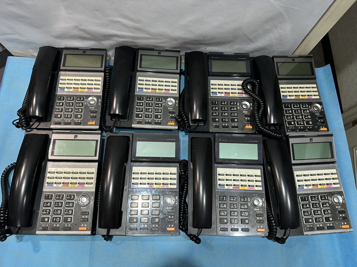 SAXA サクサ Astral GT500 18ボタン標準電話機 [ TD510(K) 3台 ] [ TD610(K) 5点 ] ビジネスフォン 業務用 電話機 合計8点 まとめ売り_画像1