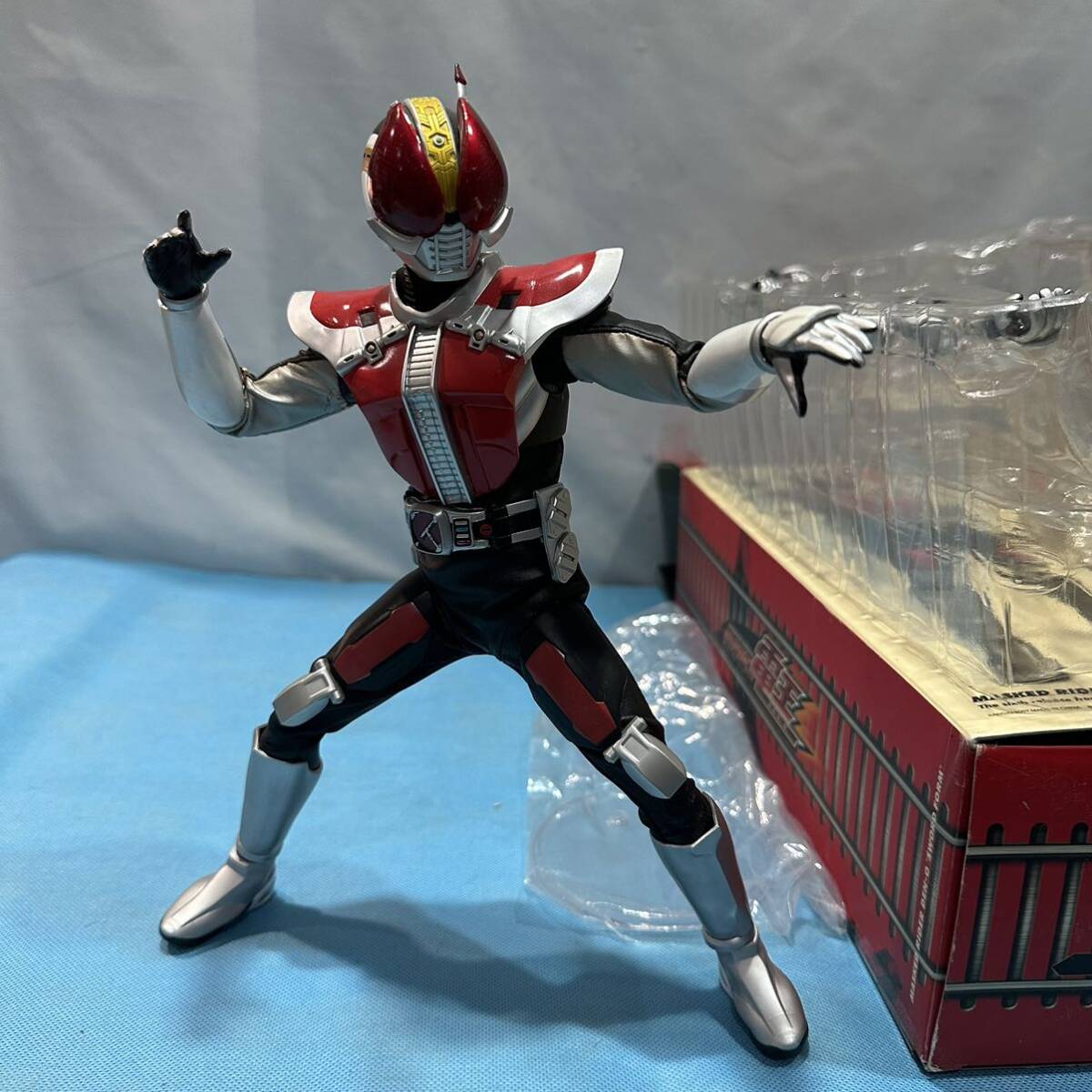 東映 俺！参上！仮面ライダー電王（ソードフォーム） 12インチアクションフィギュア メディコムトイ デッドストック 現状品 medicomtoyの画像6