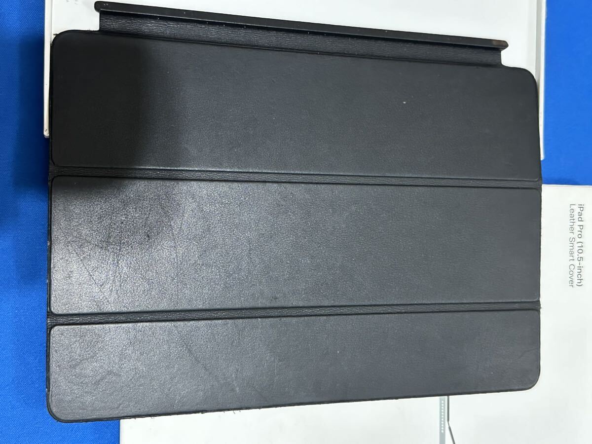 Apple アップル iPad Pro10.5 Leather Smart Cover black レザースマートカバー ブラック 正規品_画像5