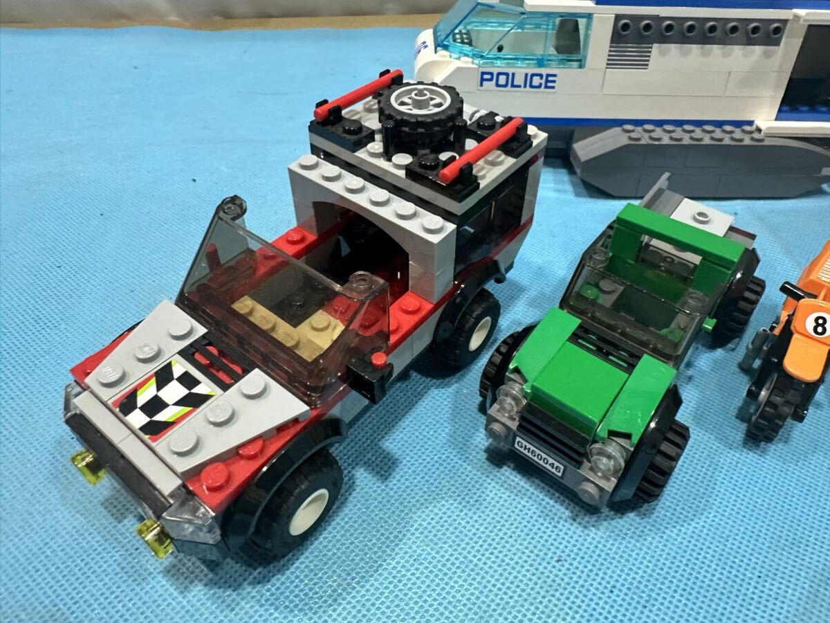 LEGOブロック 大量 まとめ売り セット レゴ バギー 自動車 ヘリコプター バイク ボート など パーツ 現状品 まとめ売り ①_画像2